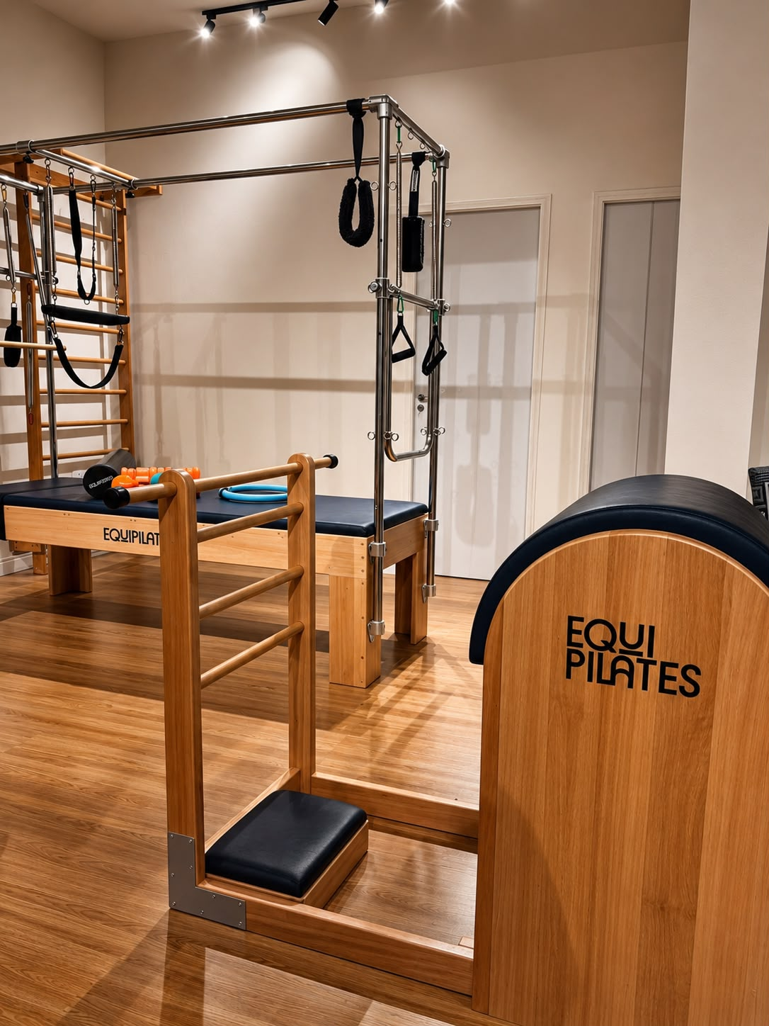 Ladder Barrel e Wall Unit EquiPilates na Áurea
